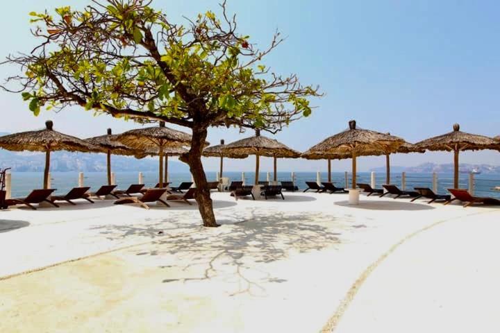Suite Frente Al Mar En El Corazon De 阿卡普尔科 外观 照片