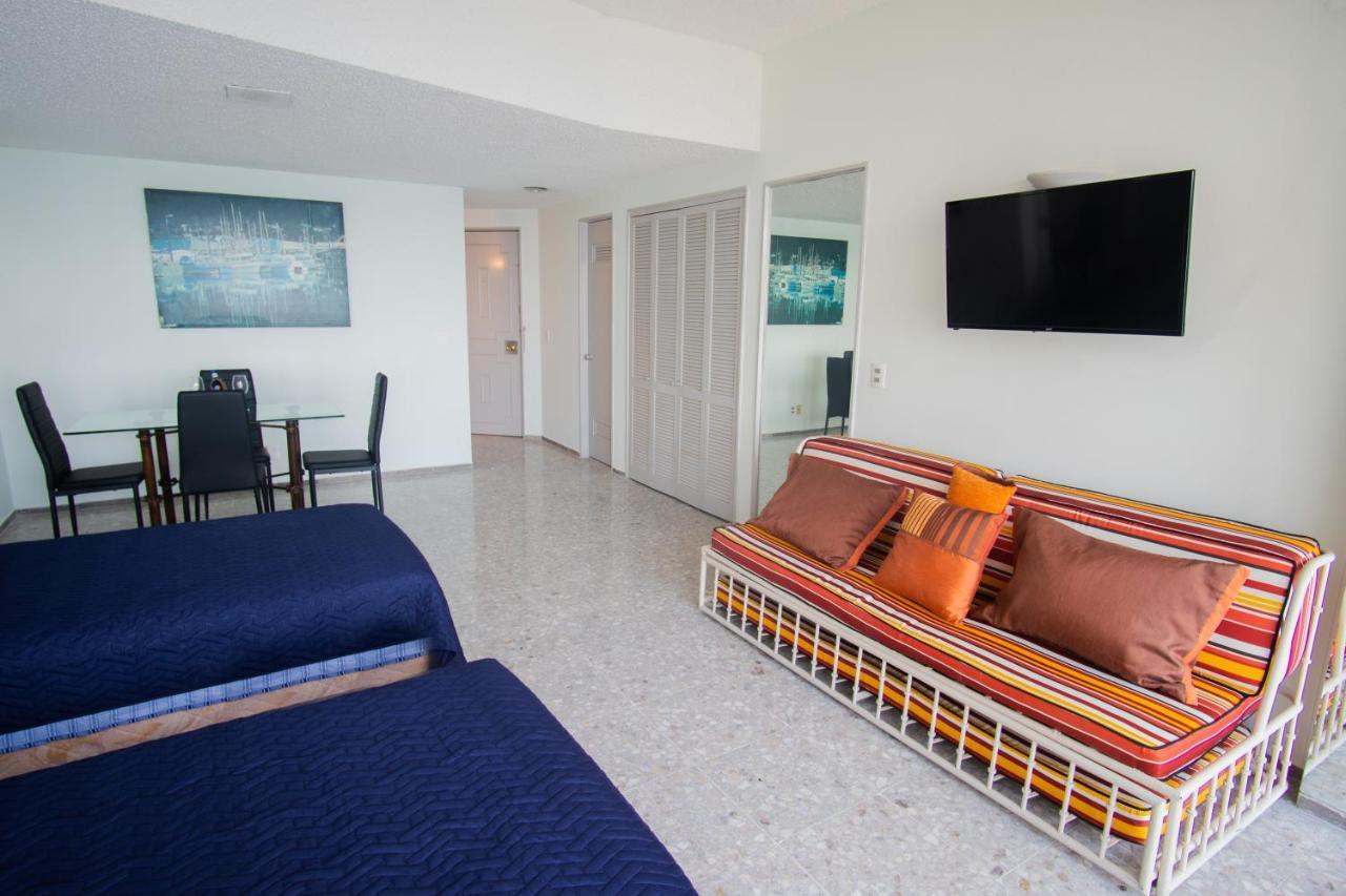 Suite Frente Al Mar En El Corazon De 阿卡普尔科 外观 照片