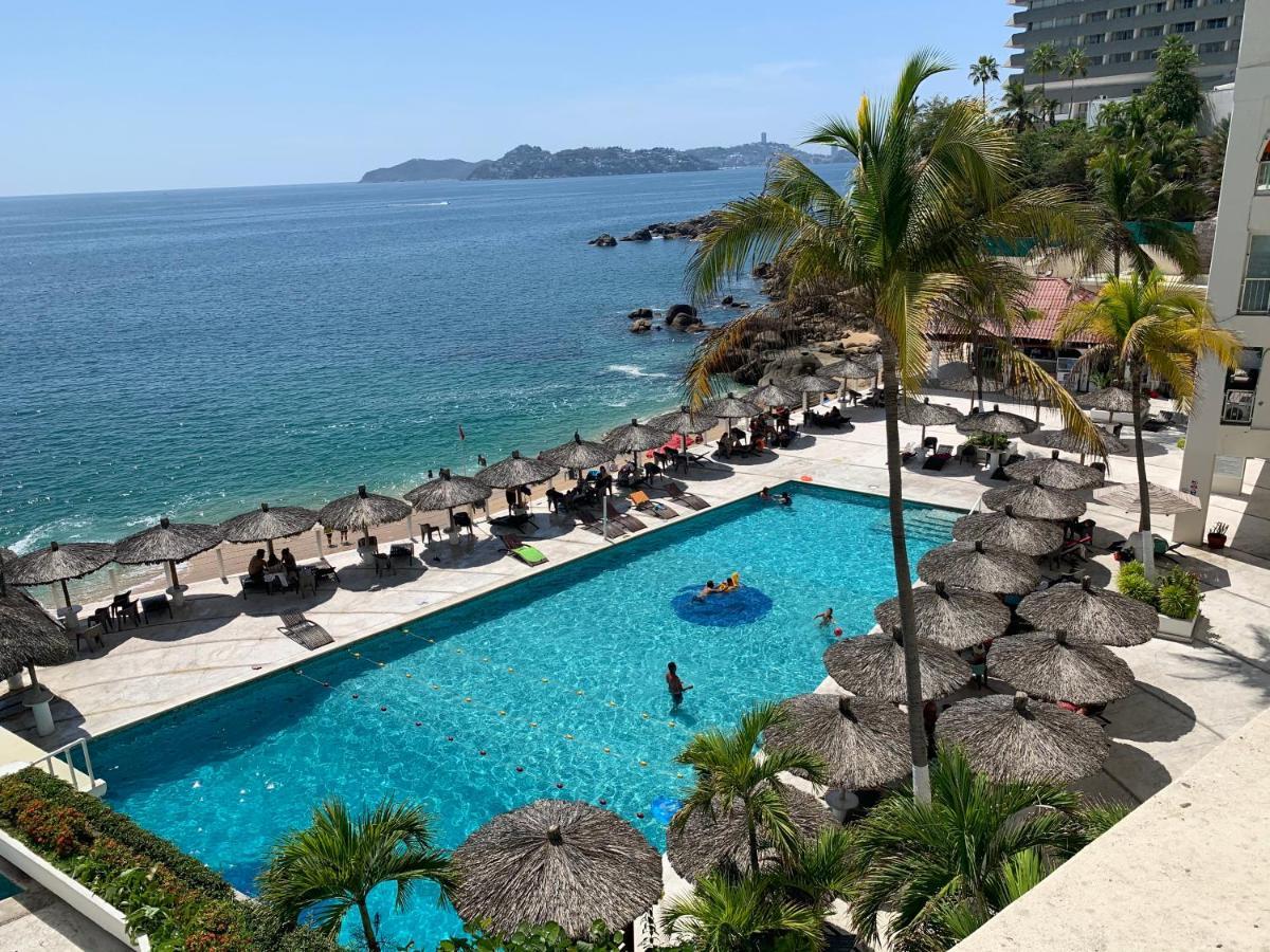 Suite Frente Al Mar En El Corazon De 阿卡普尔科 外观 照片